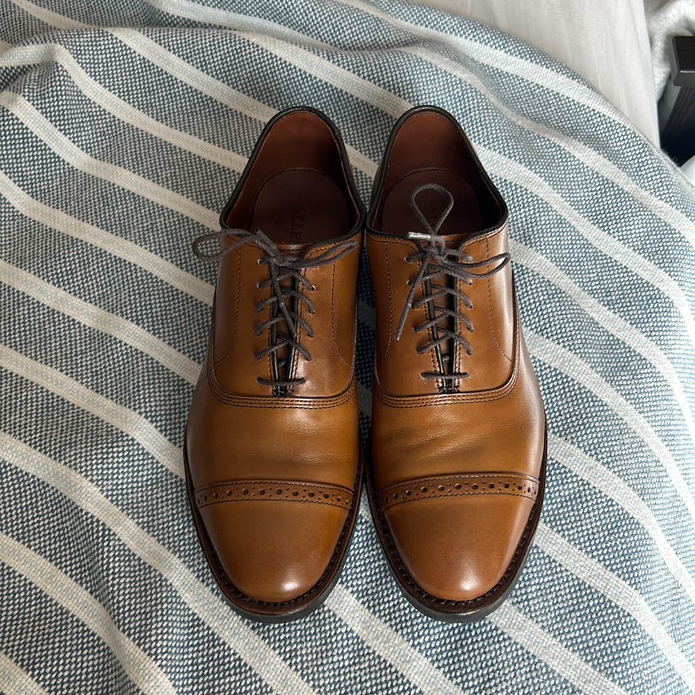 Allen Edmonds Fifth Avenue Walnut Brand New 6.5 EEE